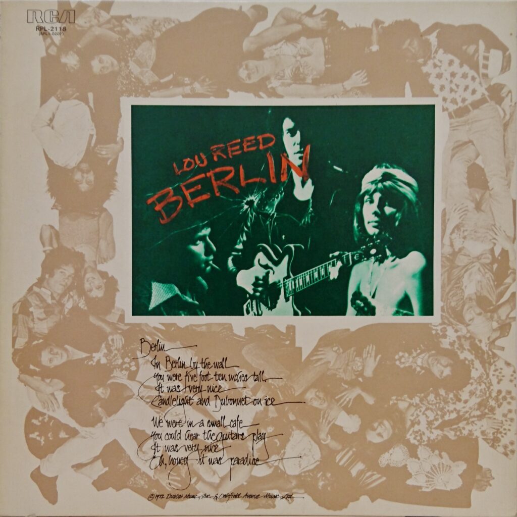 Lou Reed『BERLIN』
